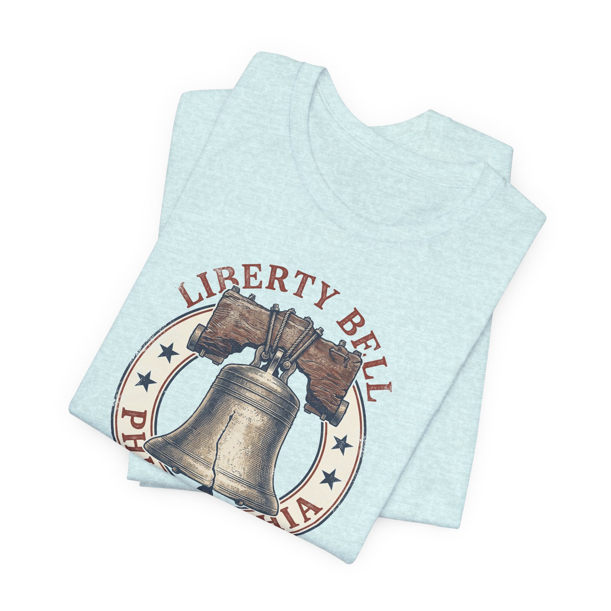 Liberty Bell Philadelphia T-Shirt | Vintage Patriotic Americana Tee