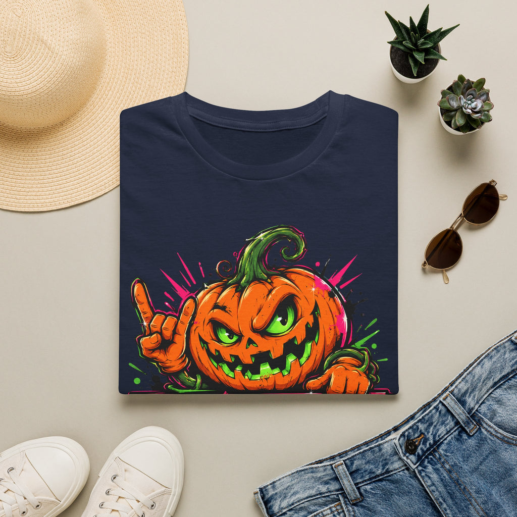 Spooky Season Pumpkin Jack-O-Lantern T-Shirt | Halloween Graphic Tee | Fall Vibes Shirt | Trick or Treat Tee | Pumpkin Lover Gift