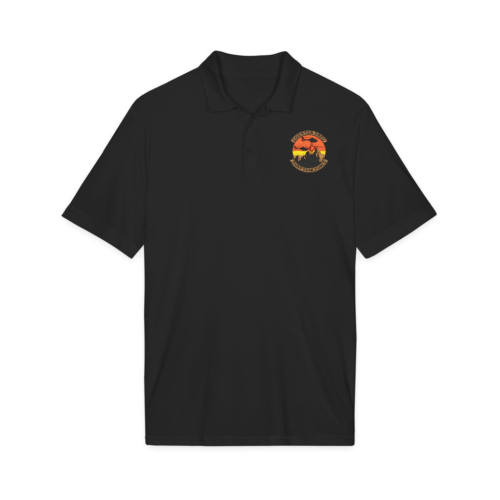 NM CDS - Sunset Surf Polo Shirt — Embroidered Logo 100% polyester