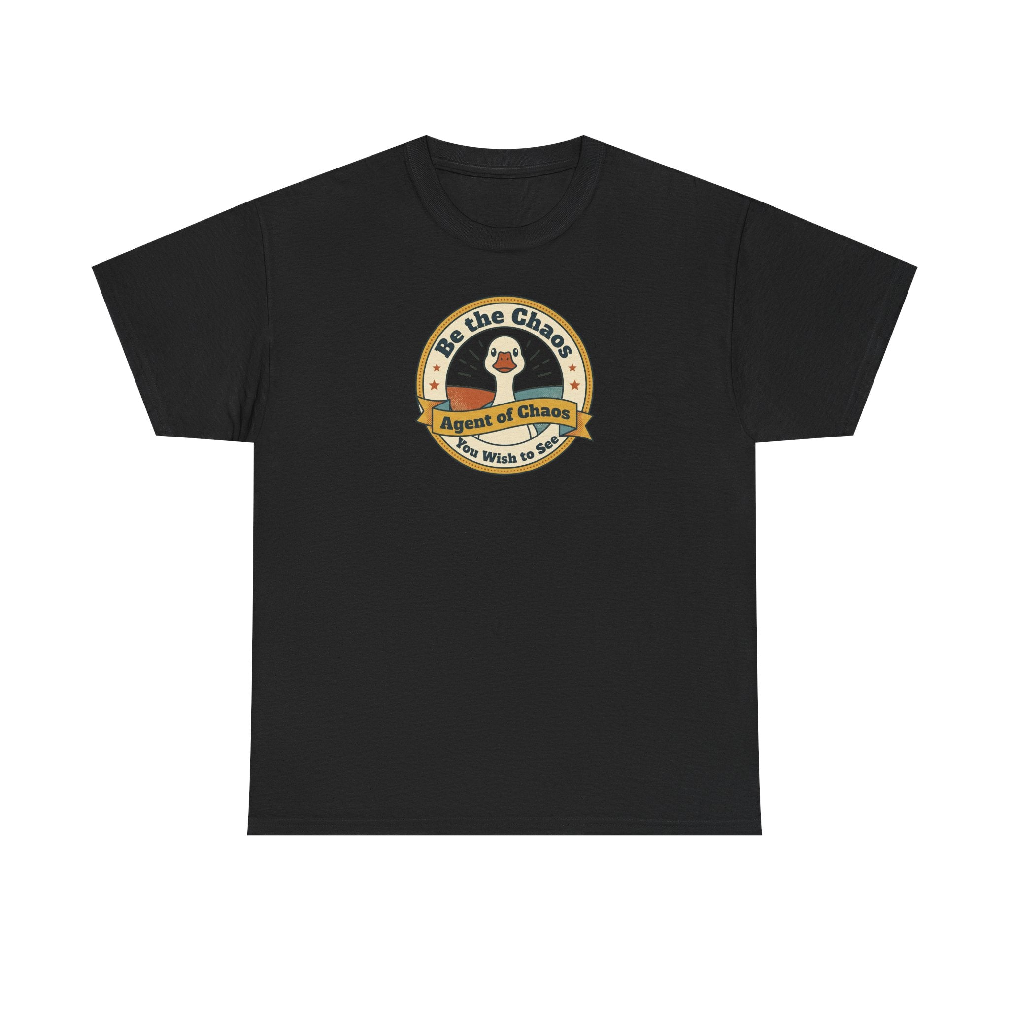 Be the Chaos Agent of Chaos T-Shirt | Cute Duck Emblem