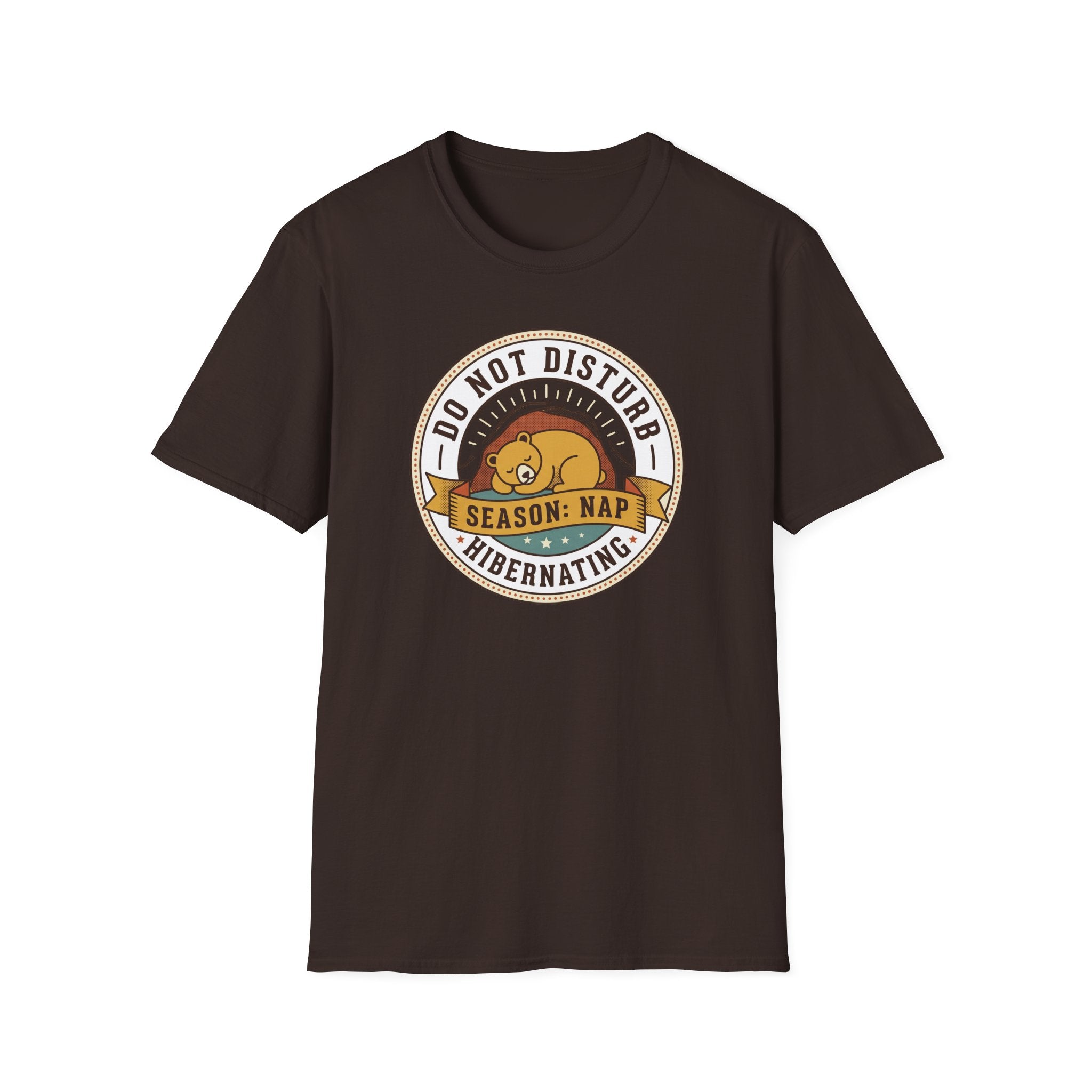 Do Not Disturb Season: Nap T-Shirt | Hibernating Bear Design