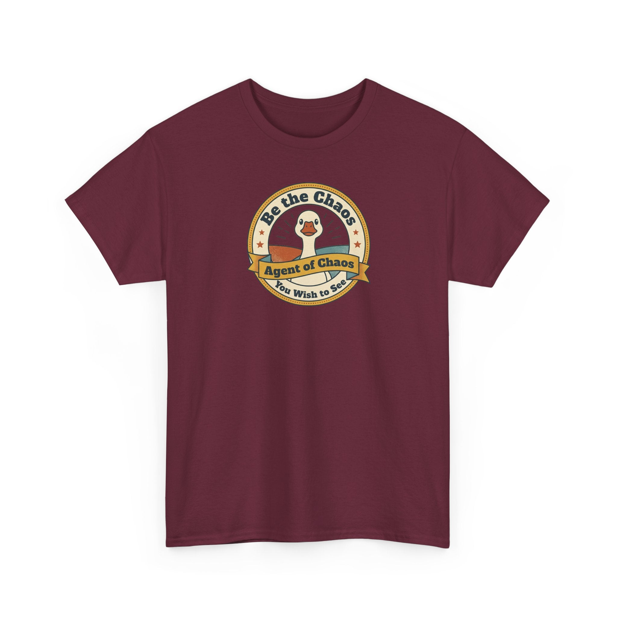 Be the Chaos Agent of Chaos T-Shirt | Cute Duck Emblem
