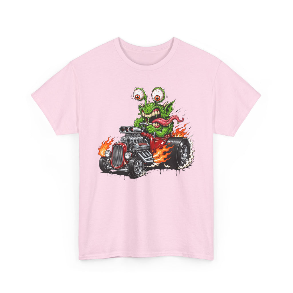 Wild-Eyed Monster Hot Rod Tee | Kustom Kulture Car Art, Unisex Retro Graphic T-Shirt Gift