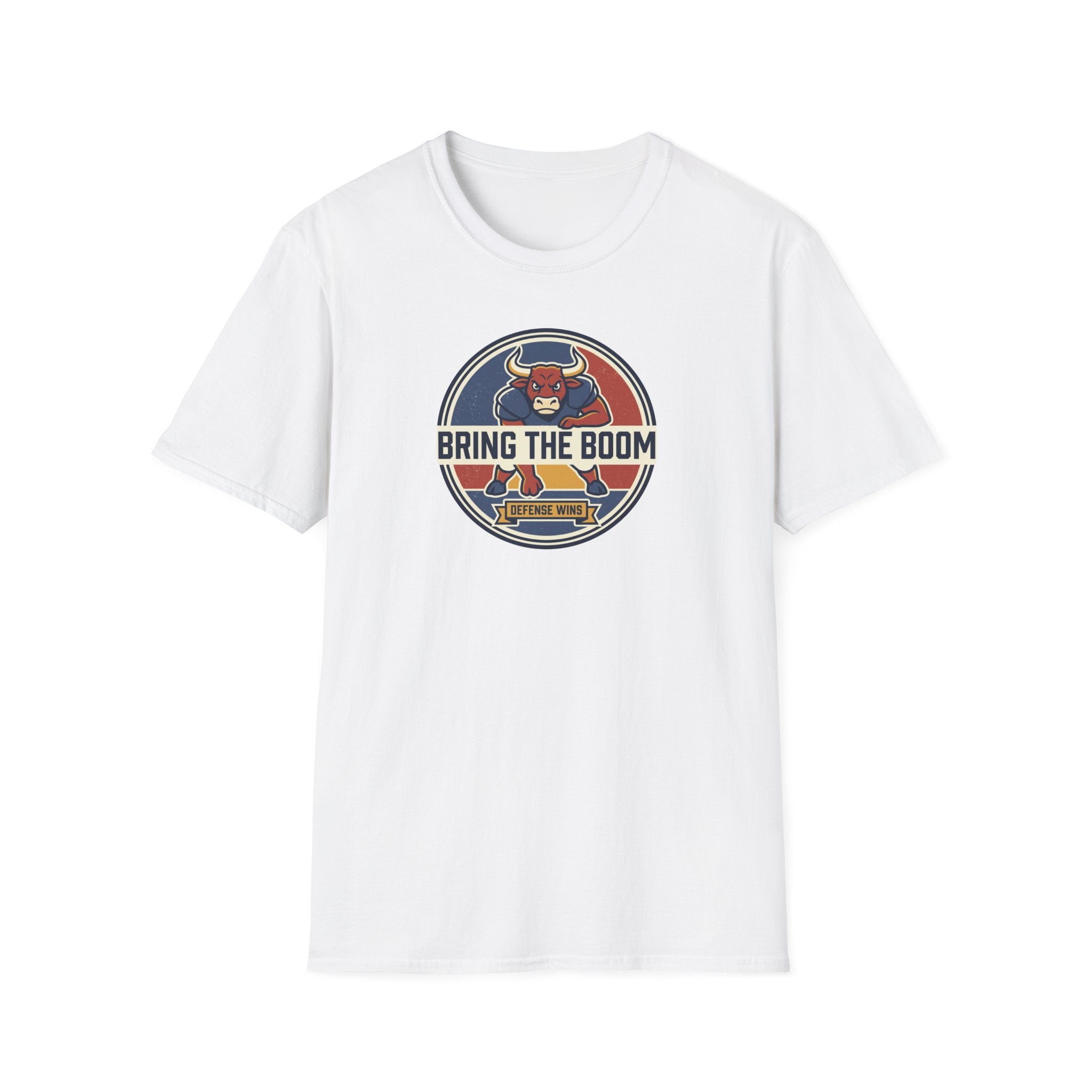 Bull Mascot T-Shirt | Vintage Sports Team Spirit Graphic Tee