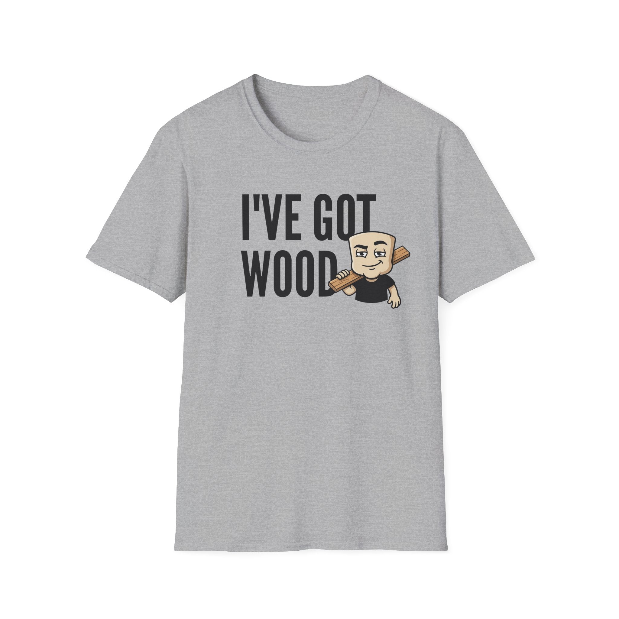 I've Got Wood T-Shirt, Funny Carpenter Tee, Woodworker Lumberjack Gift Shirt, Sarcastic Woodworking Humor Tee for Men