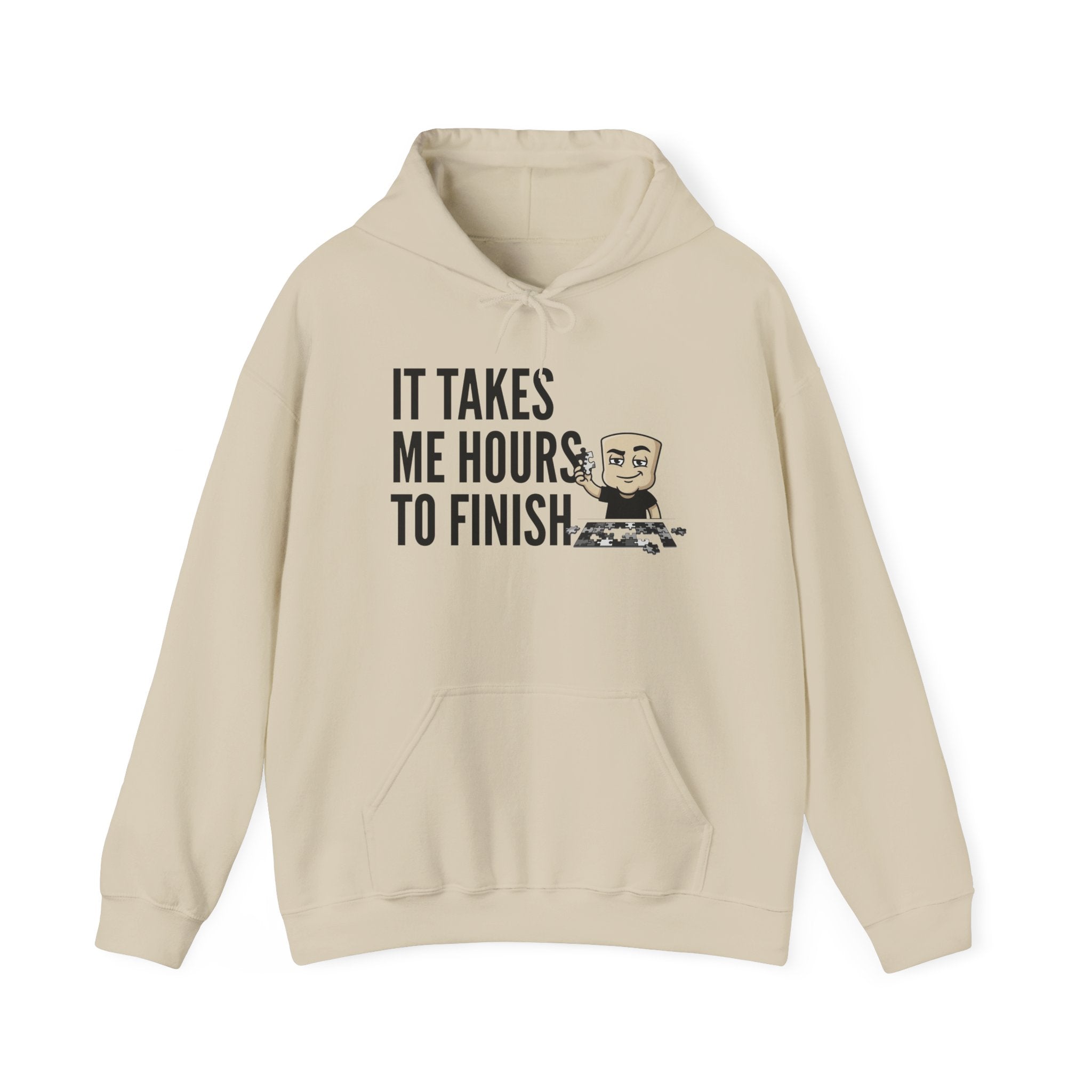 It Takes Me Hours To Finish Hoodie | Funny Chess Gift Adult Humor Naughty Graphic Sweatshirt