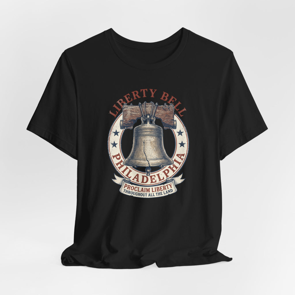 Liberty Bell Philadelphia T-Shirt | Vintage Patriotic Americana Tee