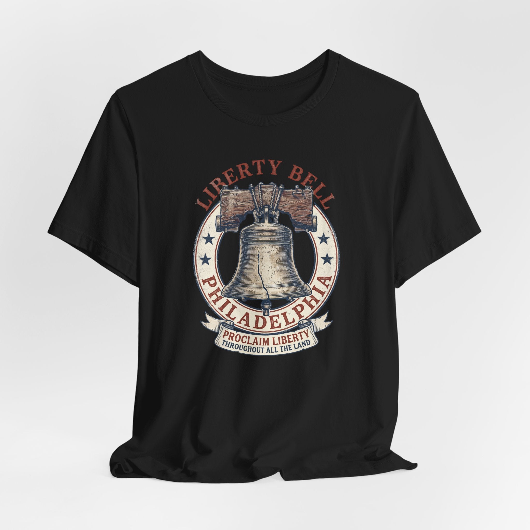 Liberty Bell Philadelphia T-Shirt | Vintage Patriotic Americana Tee