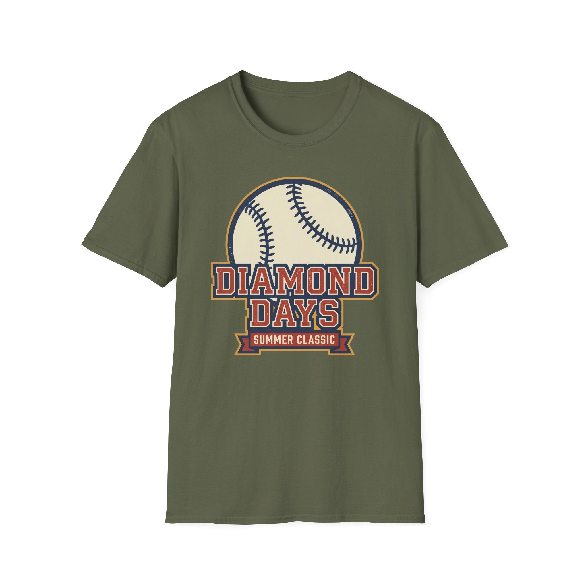 Vintage Baseball T-Shirt | Retro Softball Diamond Graphic Tee