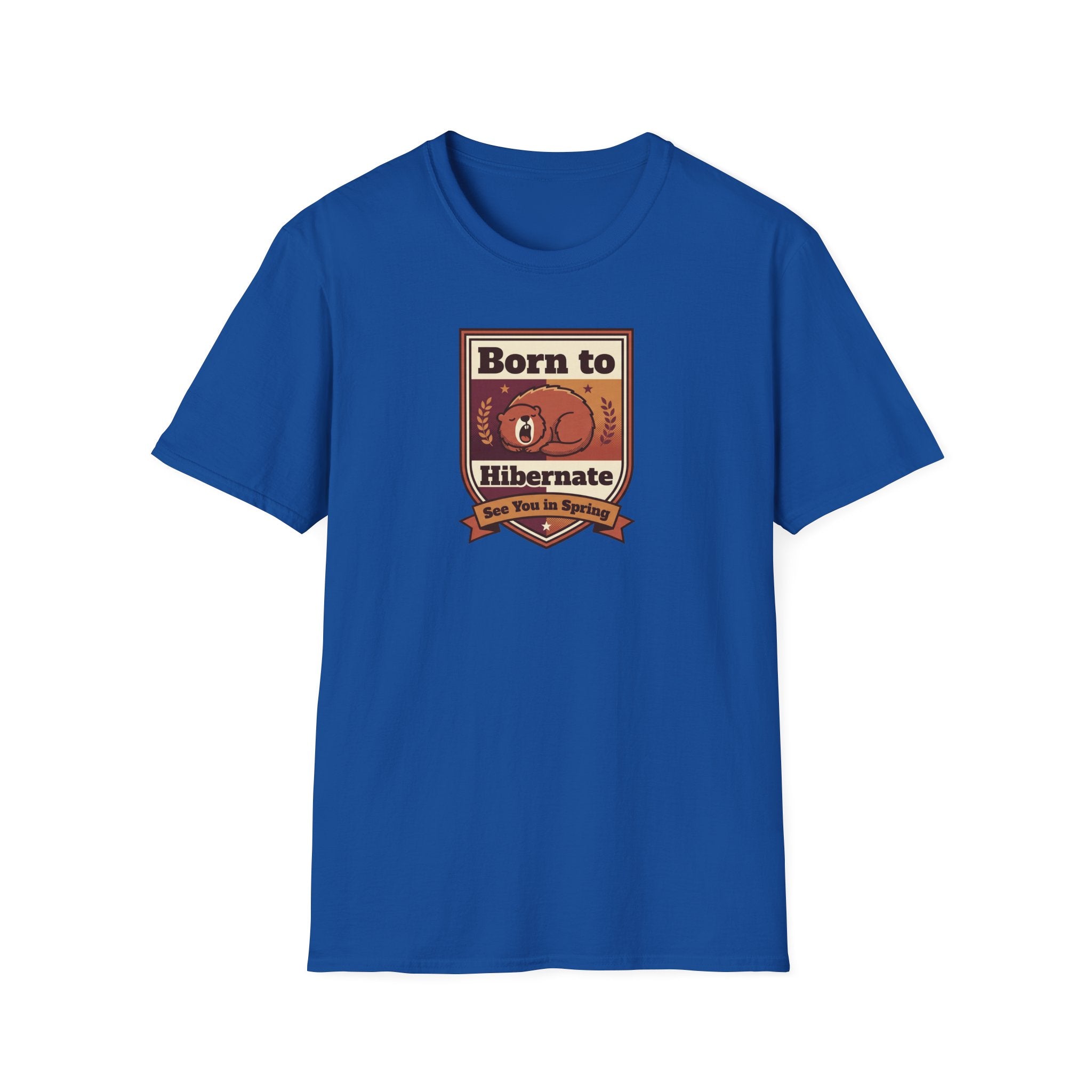 Born to Hibernate Bear graphic tee | T-Shirt, Cozy Winter Design