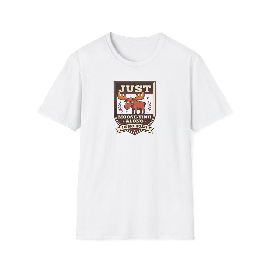 Just Moose-ying Along shirt | Moose graphic tee, Woodland humor