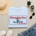 Funny Headache T-Shirt | Knock Knock Tired by Noon Retro Graphic Tee | Sarcastic Humor Gift