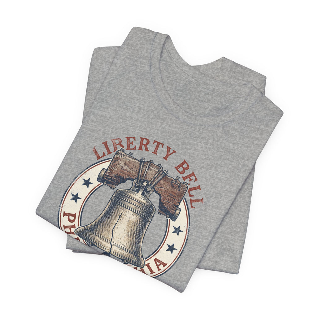 Liberty Bell Philadelphia T-Shirt | Vintage Patriotic Americana Tee