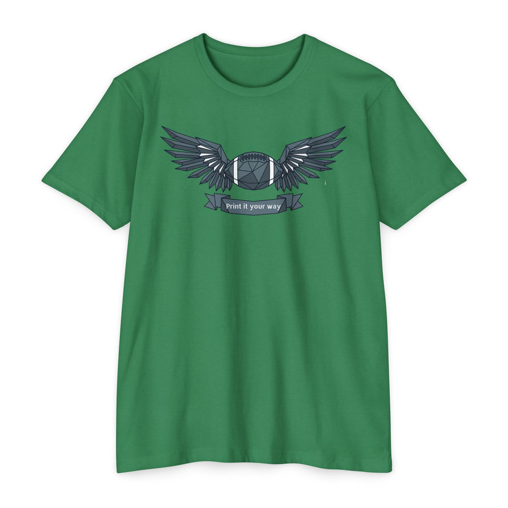 Custom Camera T-Shirt Personalized Winged Camera Emblem Tee Add Your Name or Motto Photographer Gift