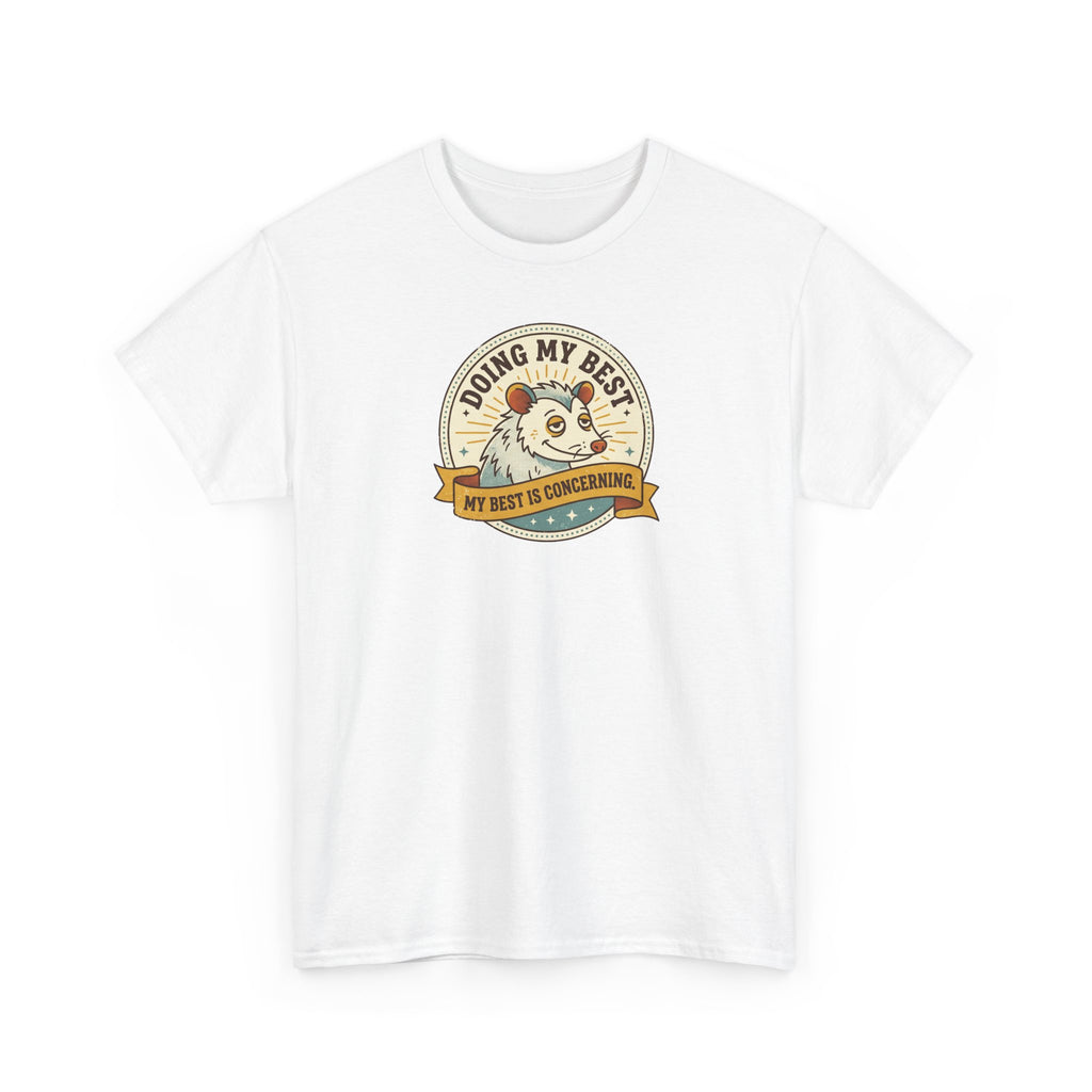 Doing My Best Sloth T-Shirt | Funny Sloth Lover Tee | Retro Animal Humor Shirt | Gift for Slow Days