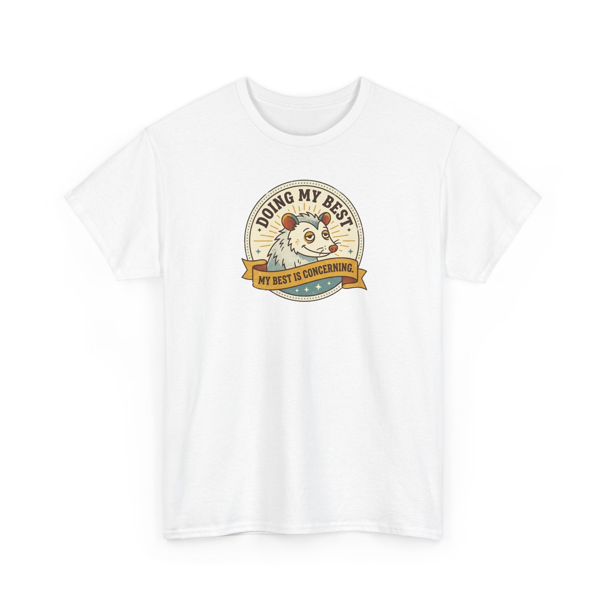 Doing My Best Sloth T-Shirt | Funny Sloth Lover Tee | Retro Animal Humor Shirt | Gift for Slow Days
