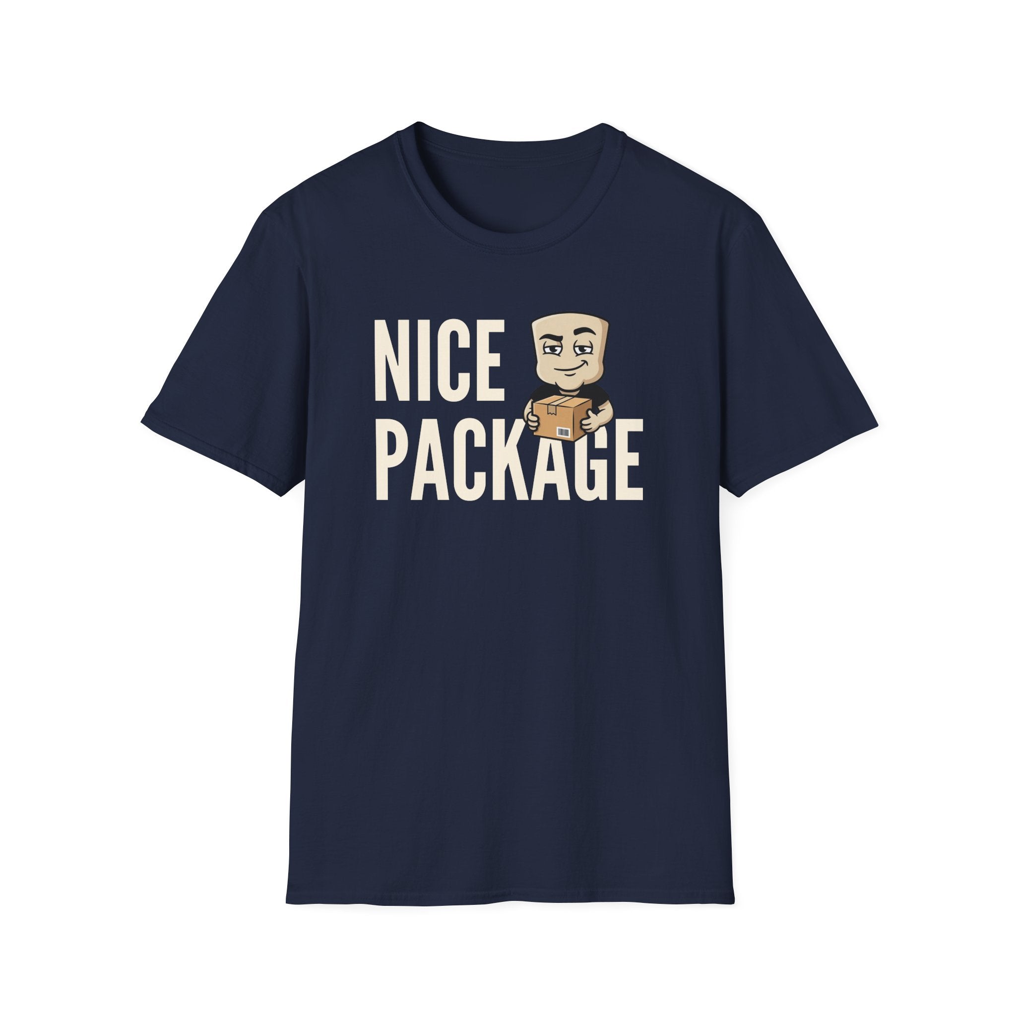 Nice Package T-Shirt, Funny Delivery Driver Tee, Mailman Postal Worker Gift Shirt, Sarcastic Adult Humor Tee Men & Women