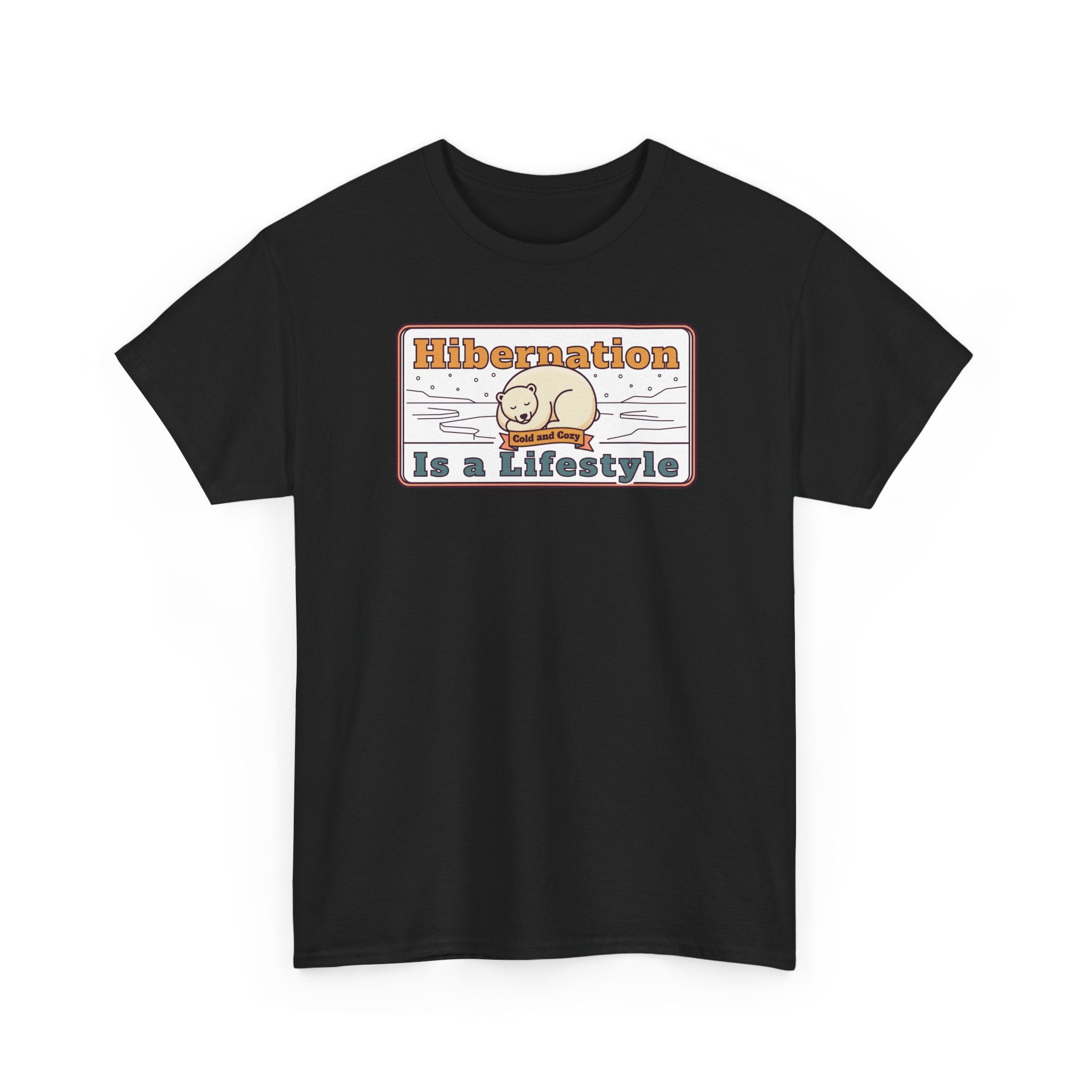 Hibernation Is a Lifestyle T-Shirt | Sloth Nap Illustration