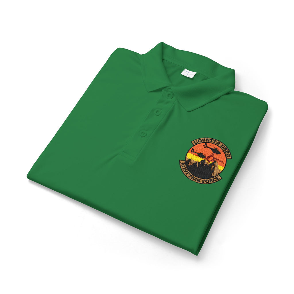 NM CDS - Sunset Surf Polo Shirt — Embroidered Logo 100% polyester