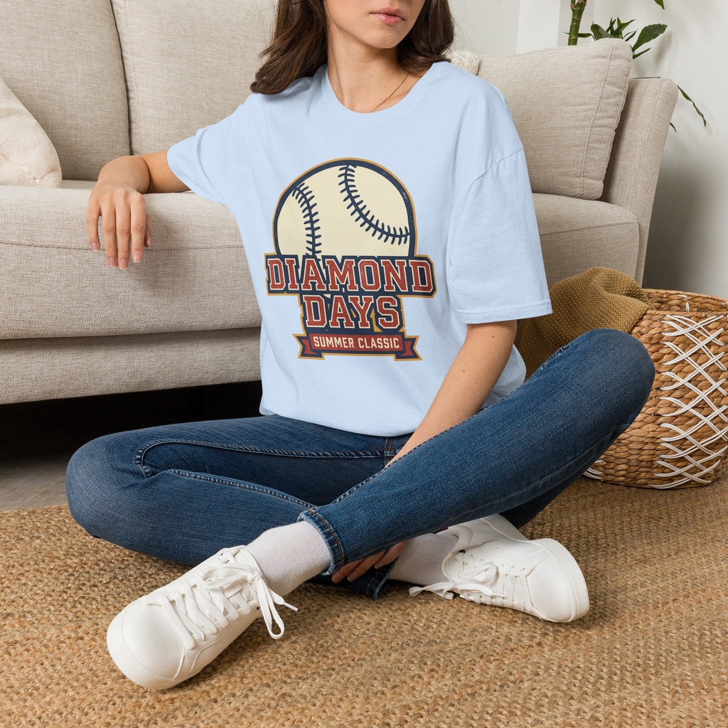 Vintage Baseball T-Shirt | Retro Softball Diamond Graphic Tee