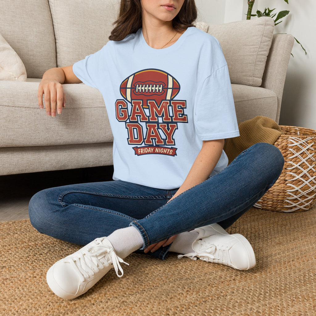 Game Day Football T-Shirt | Vintage Retro Football Fan Tee