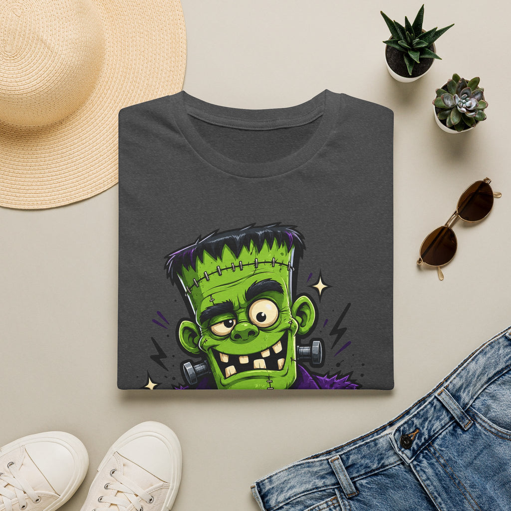 Stay Weird Frankenstein T-Shirt | Halloween Monster Graphic Tee | Spooky Cartoon Tee | Funny Monster Shirt | Halloween Gift