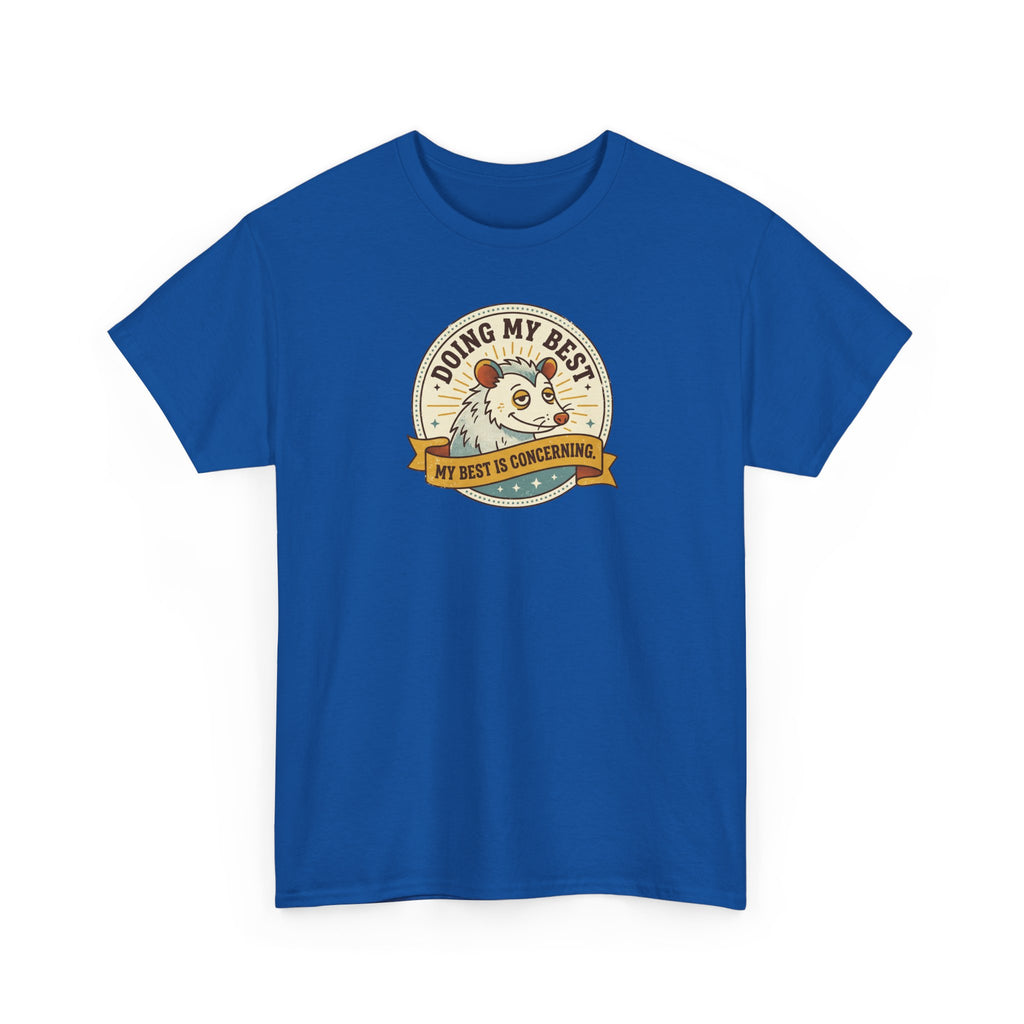Doing My Best Sloth T-Shirt | Funny Sloth Lover Tee | Retro Animal Humor Shirt | Gift for Slow Days