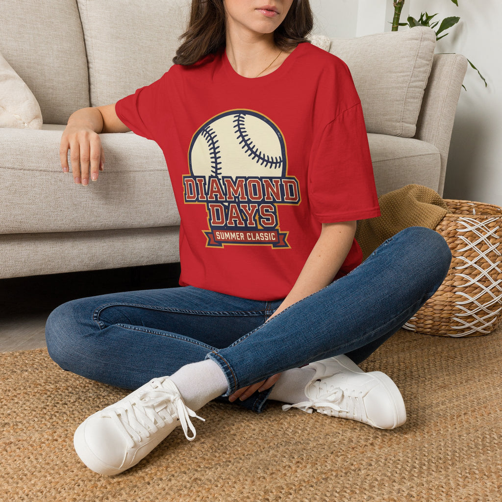 Vintage Baseball T-Shirt | Retro Softball Diamond Graphic Tee