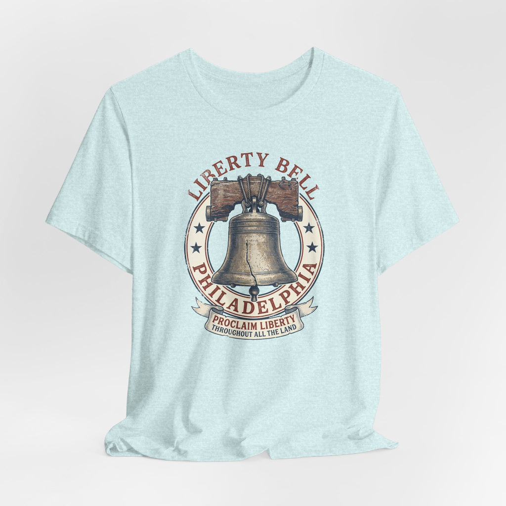 Liberty Bell Philadelphia T-Shirt | Vintage Patriotic Americana Tee
