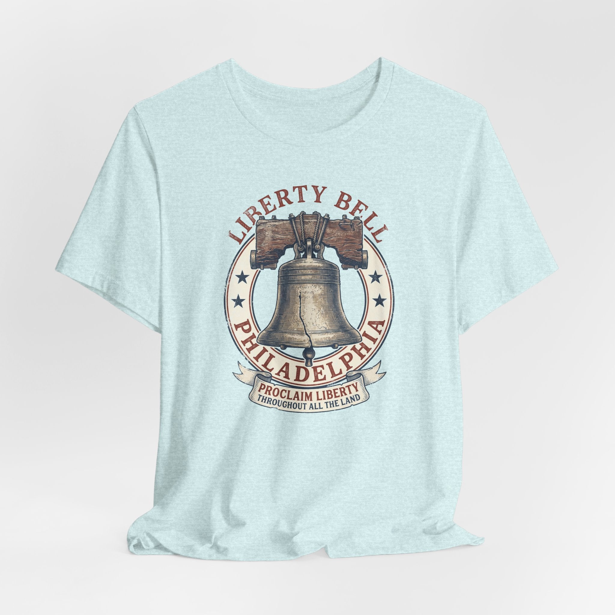 Liberty Bell Philadelphia T-Shirt | Vintage Patriotic Americana Tee