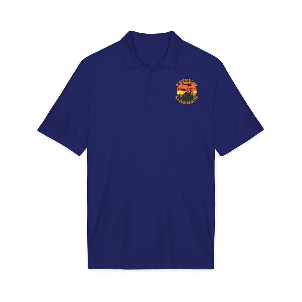 NM CDS - Sunset Surf Polo Shirt — Embroidered Logo 100% polyester