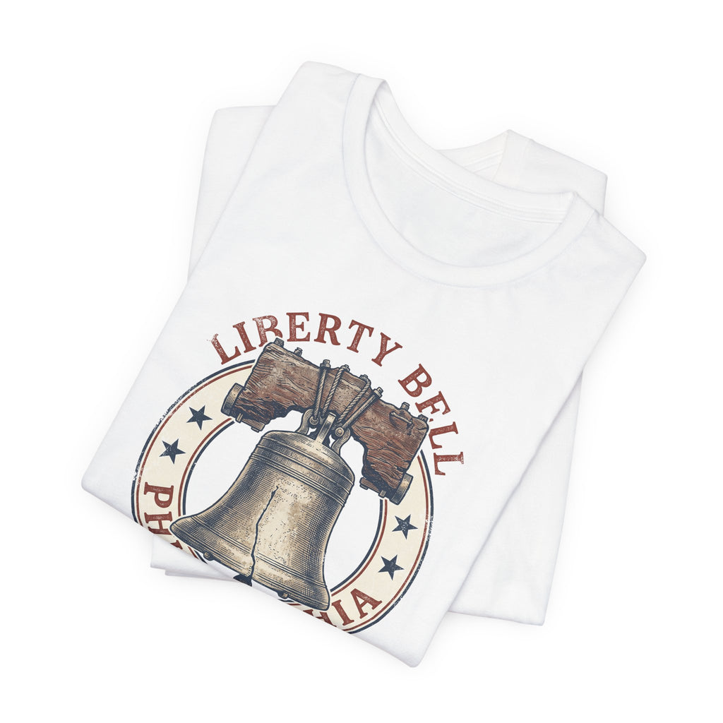 Liberty Bell Philadelphia T-Shirt | Vintage Patriotic Americana Tee