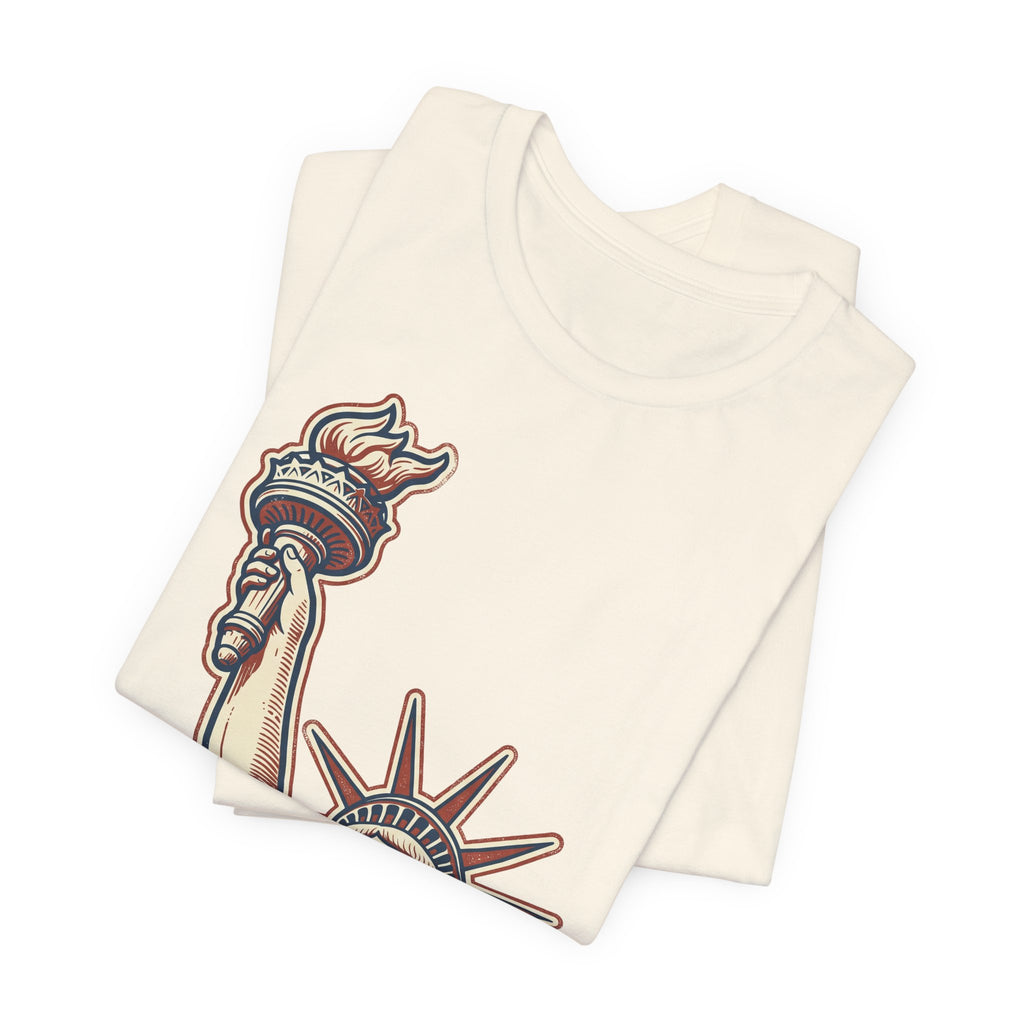 Liberty Statue Graphic Tee | Statue of Liberty Illustration, EST. 1886