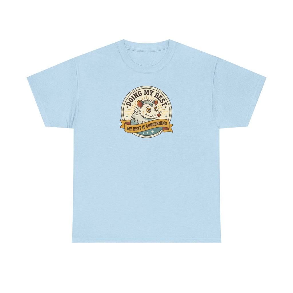 Doing My Best Sloth T-Shirt | Funny Sloth Lover Tee | Retro Animal Humor Shirt | Gift for Slow Days
