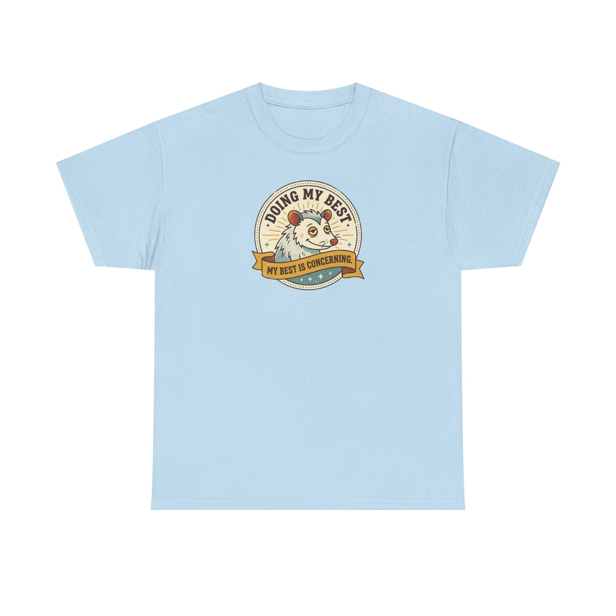 Doing My Best Sloth T-Shirt | Funny Sloth Lover Tee | Retro Animal Humor Shirt | Gift for Slow Days