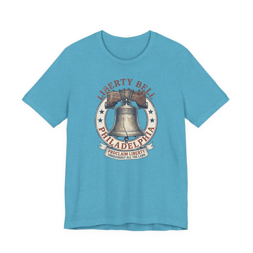 Liberty Bell Philadelphia T-Shirt | Vintage Patriotic Americana Tee