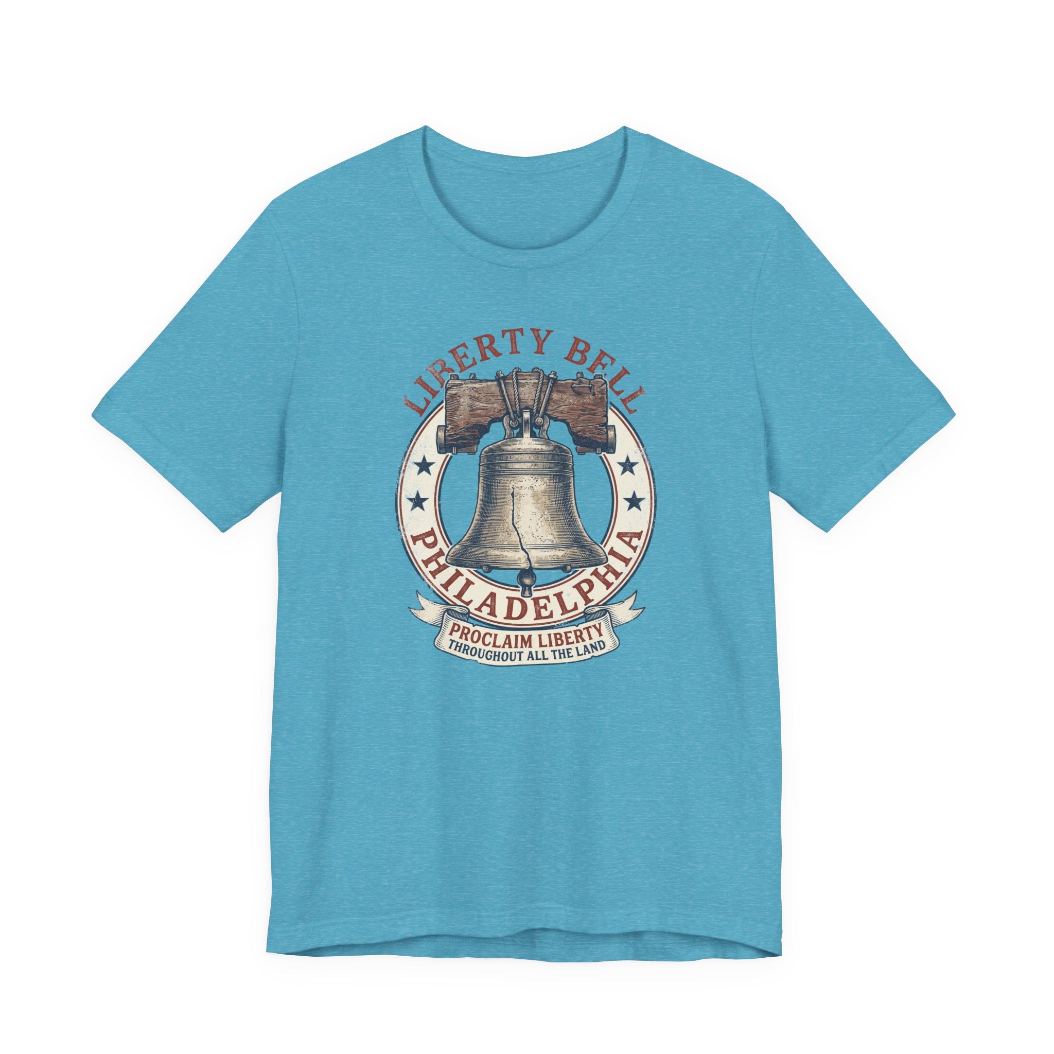 Liberty Bell Philadelphia T-Shirt | Vintage Patriotic Americana Tee