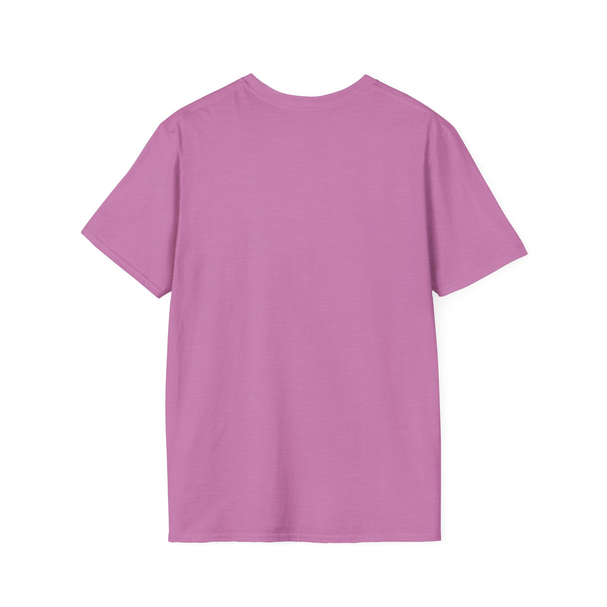 T-Shirt in Lila mit Rundhalsausschnitt, glatter Vorderseite ohne sichtbaren Print