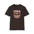 Can't Be Bothered Today Badger T-Shirt | Lazy Animal Retro Badge