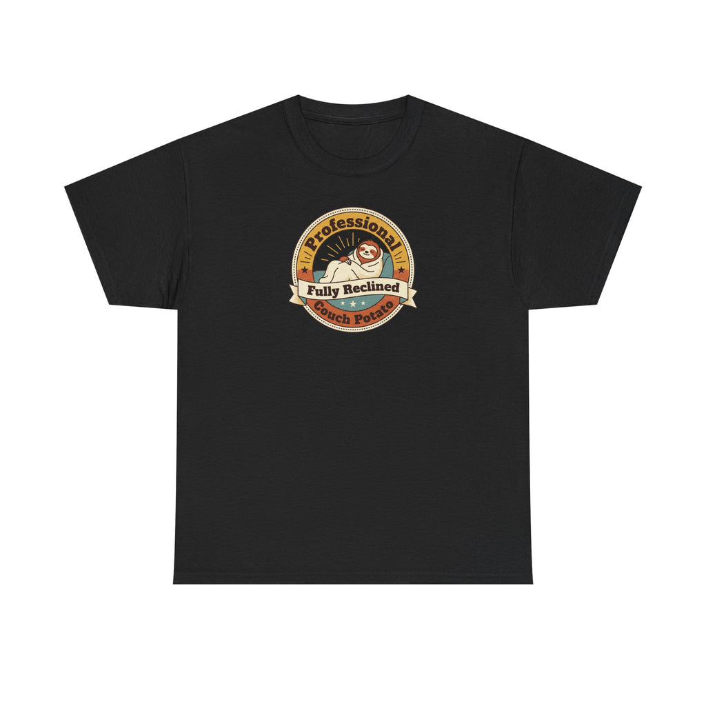 Professional Nap Club T-Shirt | Funny Couch Potato Sloth Graphic Tee