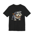 Bulldog Illustration Tee | Tough Cartoon Bulldog Graphic T-Shirt, Fierce Dog Art Unisex Gift