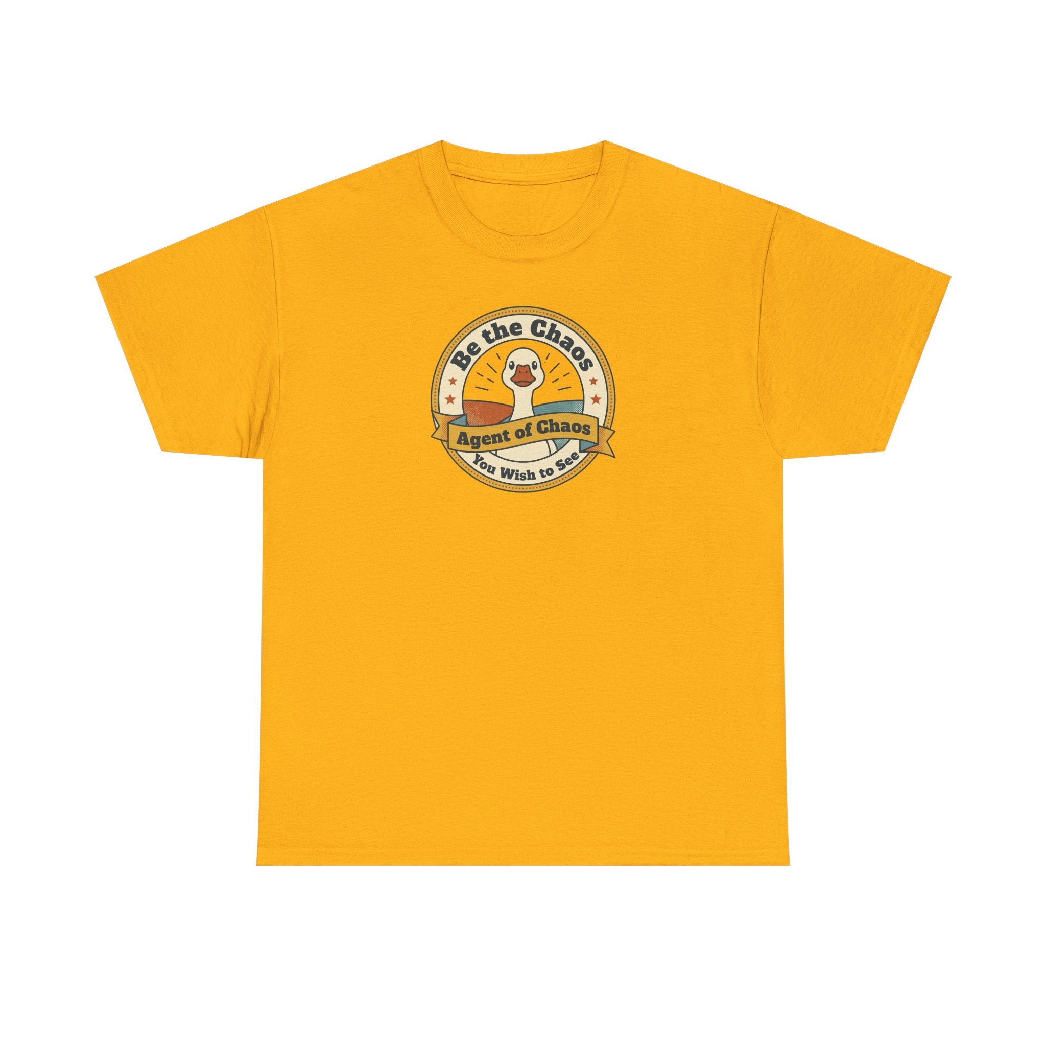Be the Chaos Agent of Chaos T-Shirt | Cute Duck Emblem