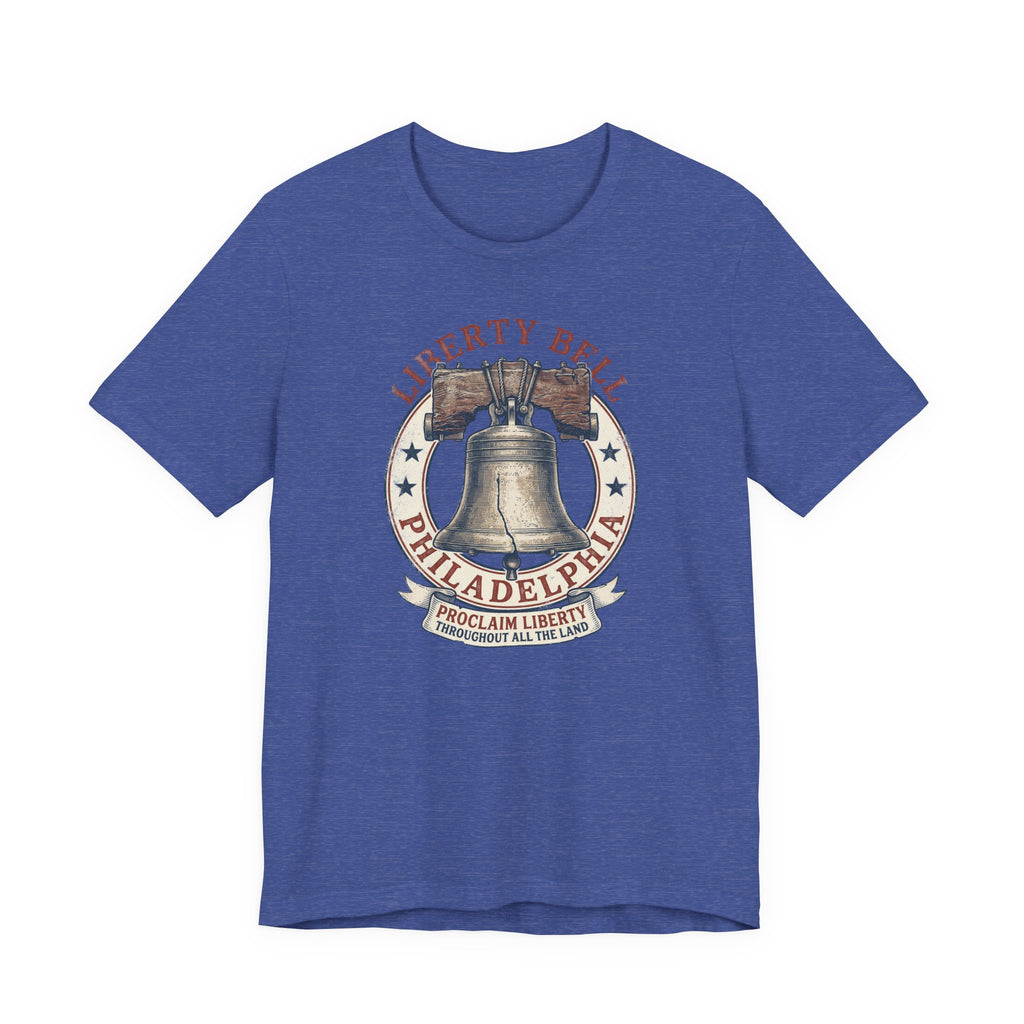 Liberty Bell Philadelphia T-Shirt | Vintage Patriotic Americana Tee