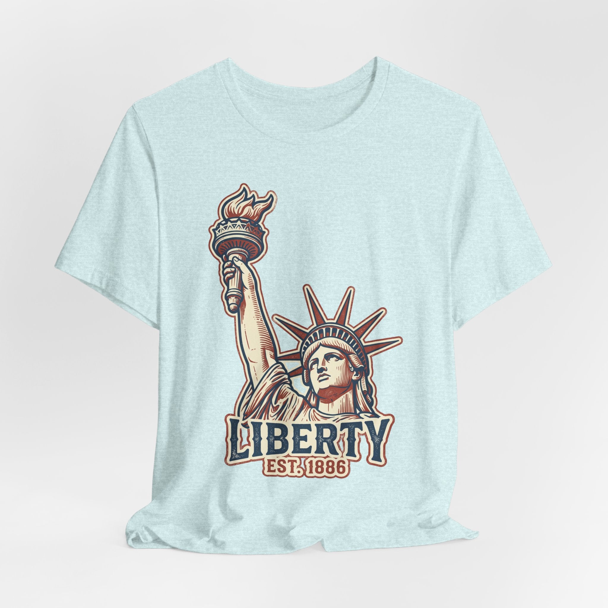 Liberty Statue Graphic Tee | Statue of Liberty Illustration, EST. 1886