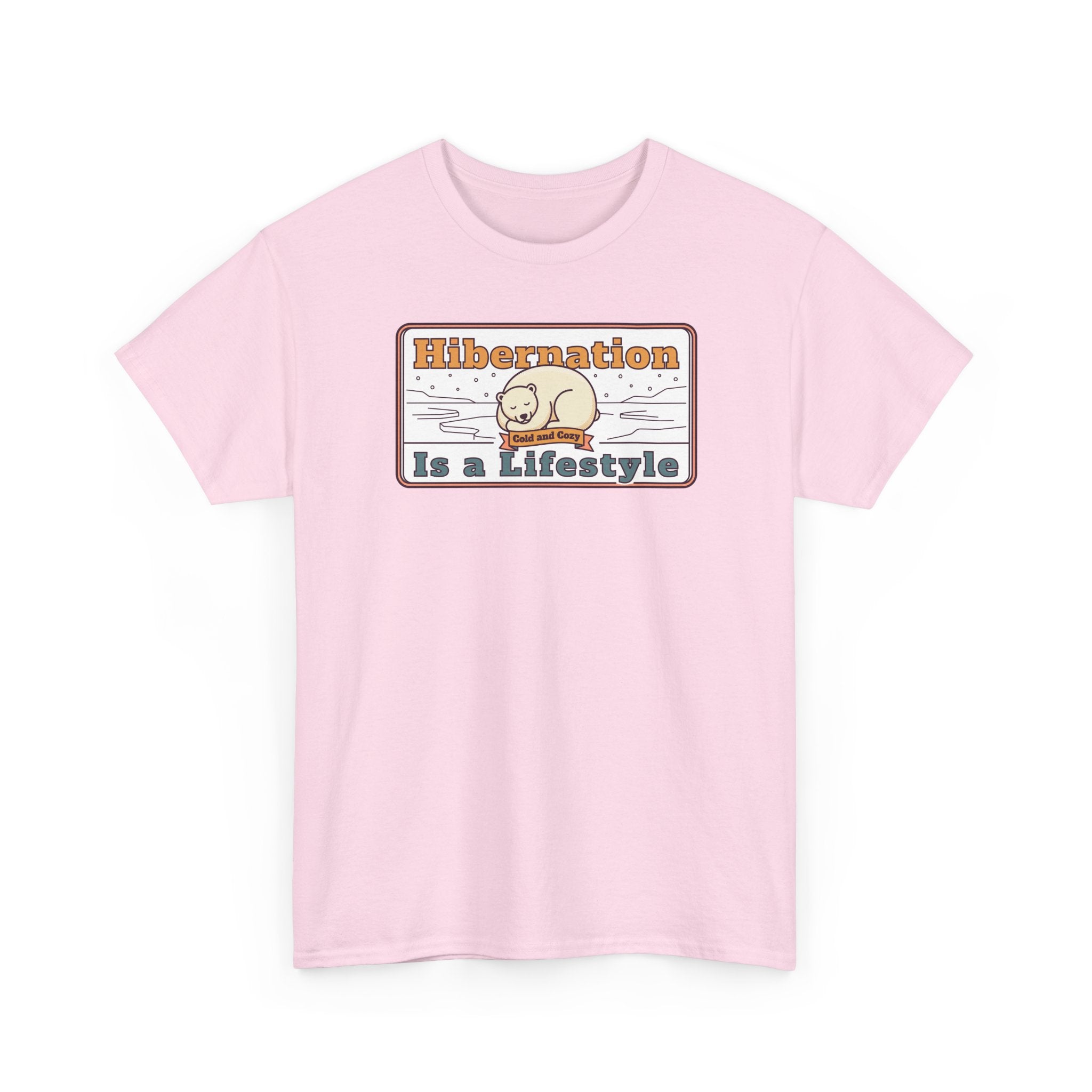 Hibernation Is a Lifestyle T-Shirt | Sloth Nap Illustration