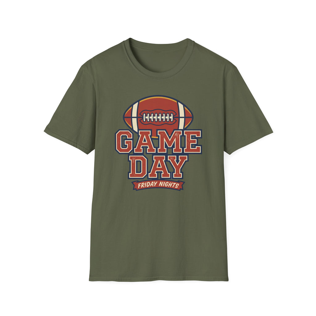 Game Day Football T-Shirt | Vintage Retro Football Fan Tee