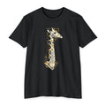Giraffe T-Shirt Art Deco Geometric Safari Illustration Graphic Tee Animal Lover Gift Unisex