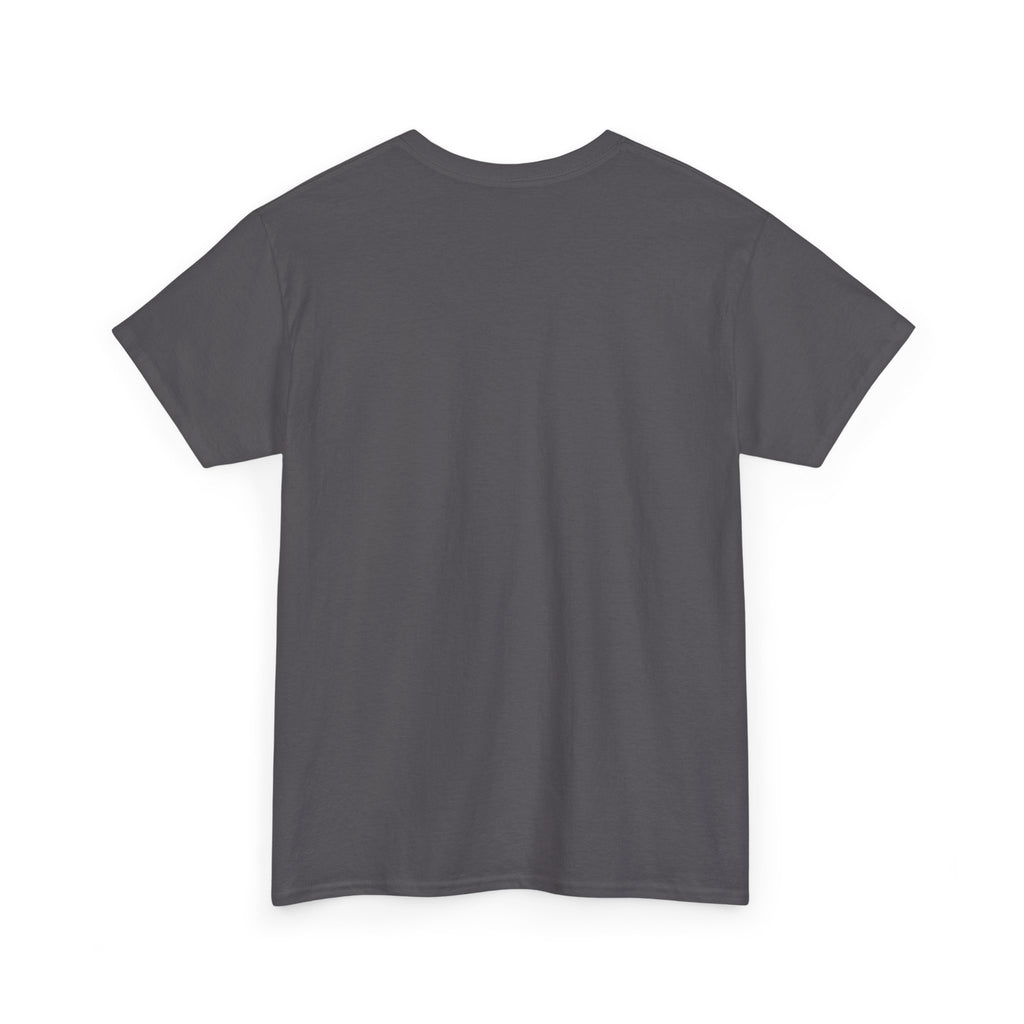 Charcoal T-shirt back, no print
