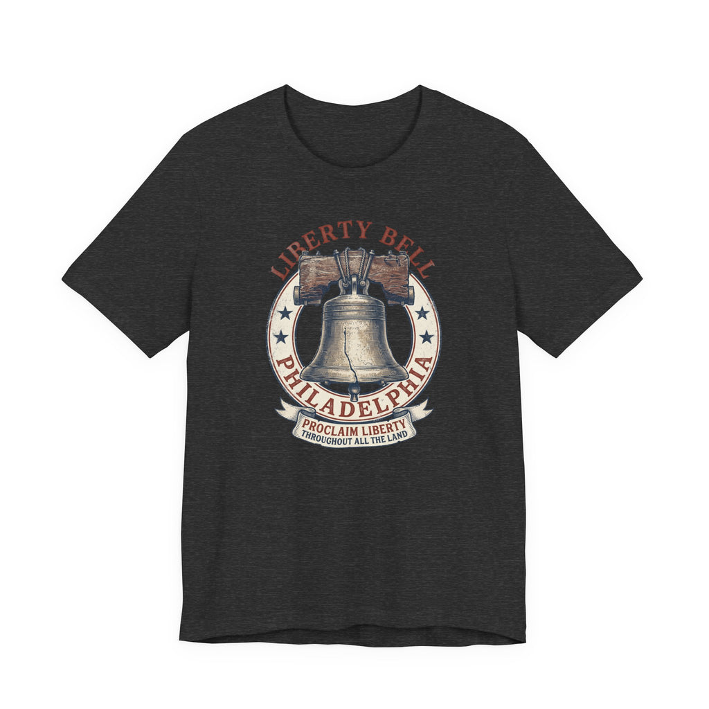 Liberty Bell Philadelphia T-Shirt | Vintage Patriotic Americana Tee