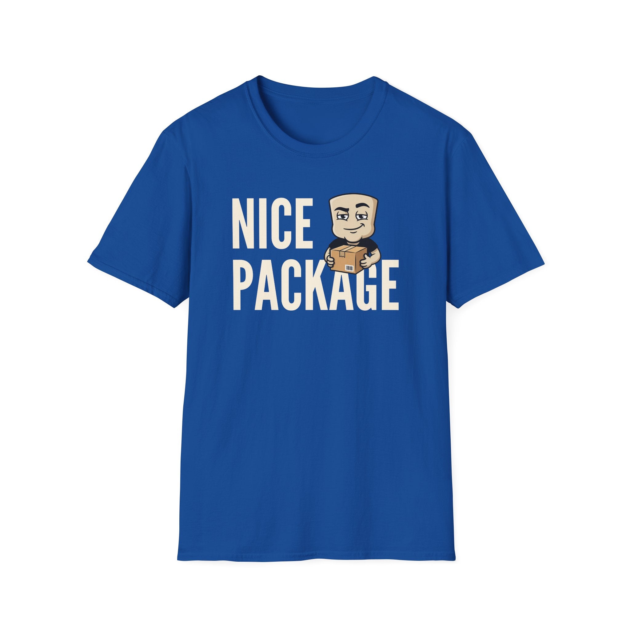 Nice Package T-Shirt, Funny Delivery Driver Tee, Mailman Postal Worker Gift Shirt, Sarcastic Adult Humor Tee Men & Women